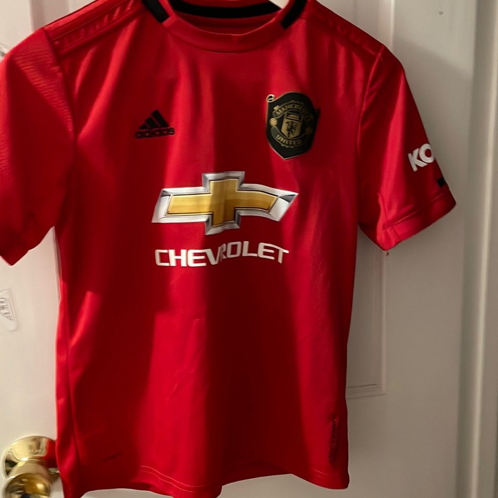 a soccer jersey